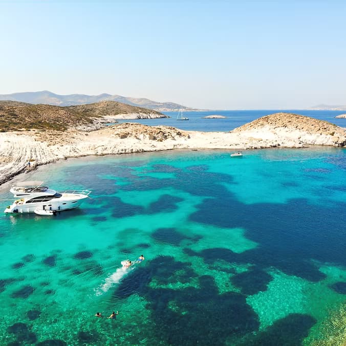 Day 8: Cruise south of Paros and Antiparos