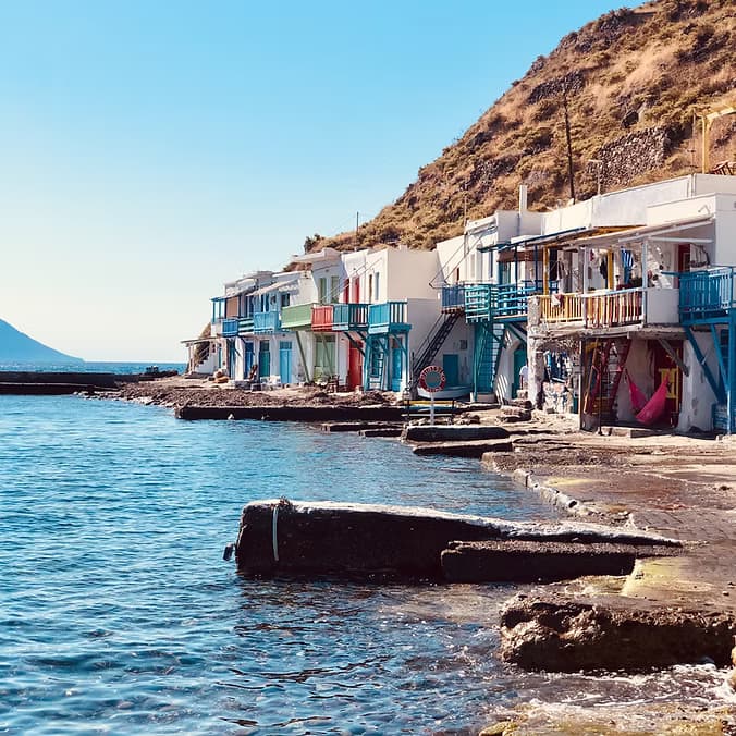 Day 2: From Santorini to Milos